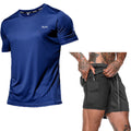 Conjunto Camisa e Bermuda Masculina Sport-Running