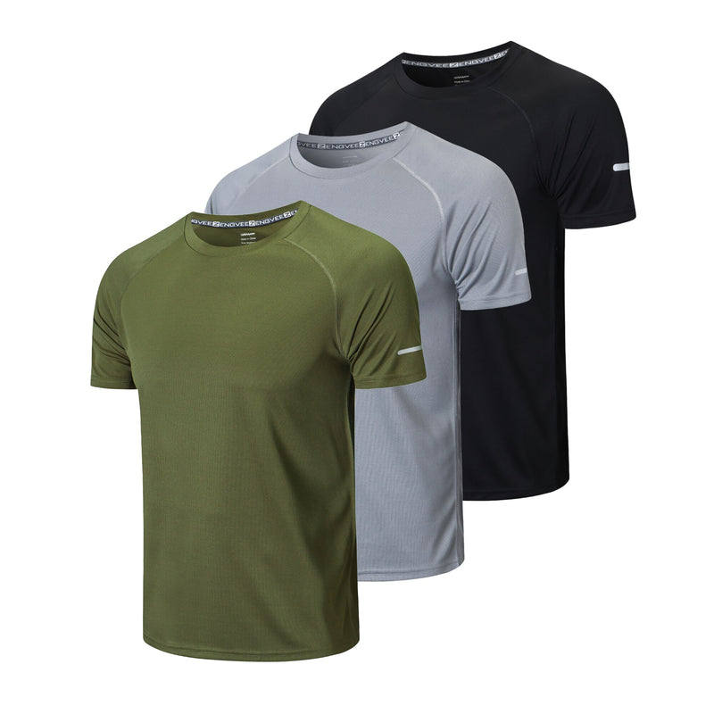 Kit 3 Camisetas Masculinas Dry Fit