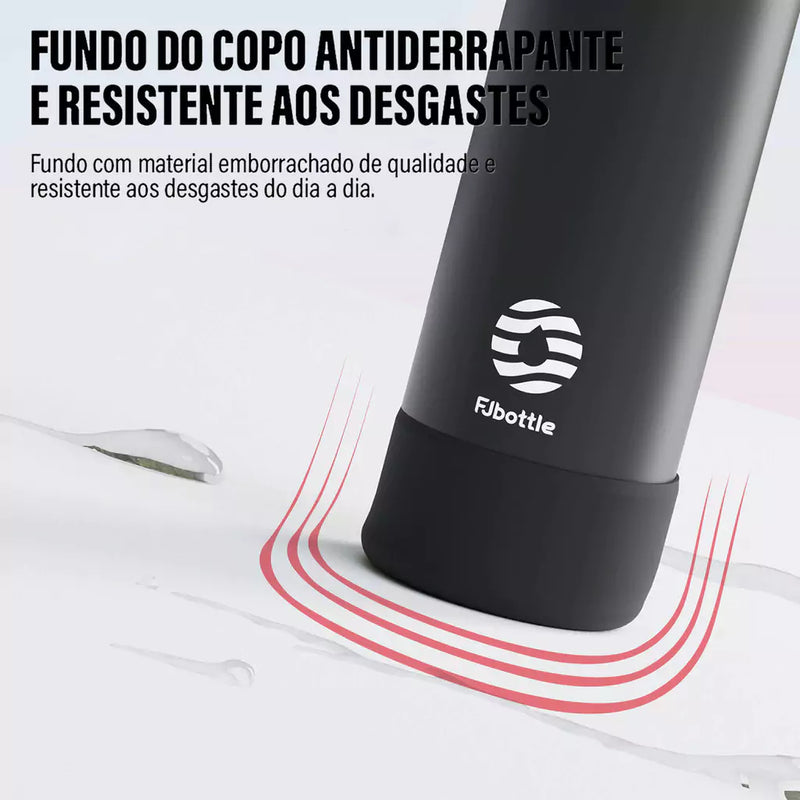 Garrafa Térmica 950ml Com Suporte Magnético Magsafe para Celular - HydraMag Pro