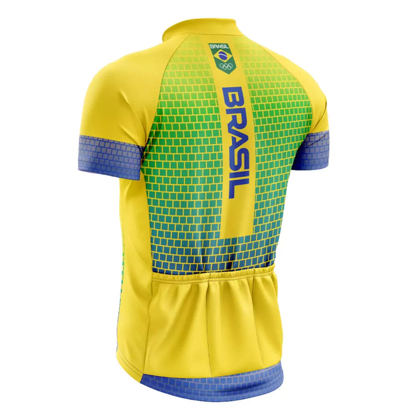 Camisa Ciclismo Brasil  Proteção UV 50+