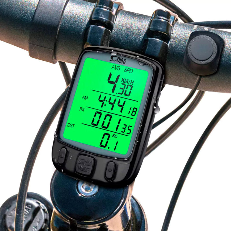 Velocímetro ciclista LED Visão Noturna - SpeedLume