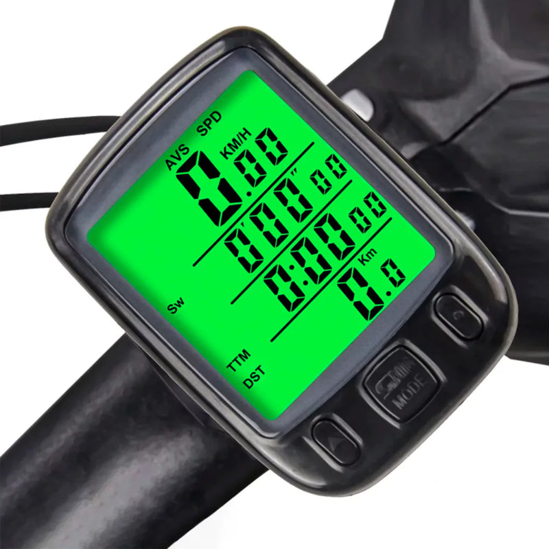 Velocímetro ciclista LED Visão Noturna - SpeedLume