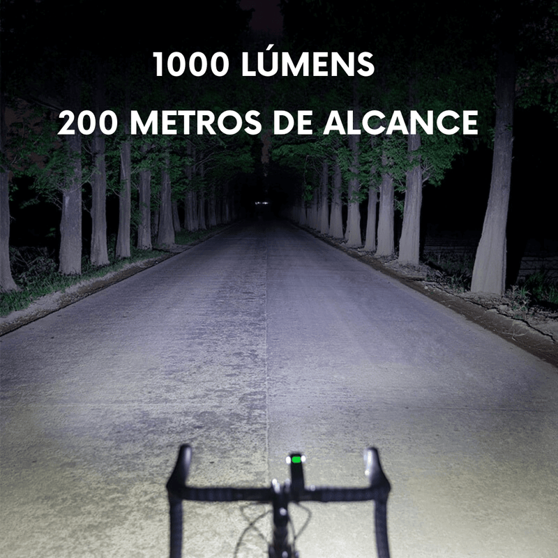 Lanterna para Bike 1000 Lúmens Offbondage