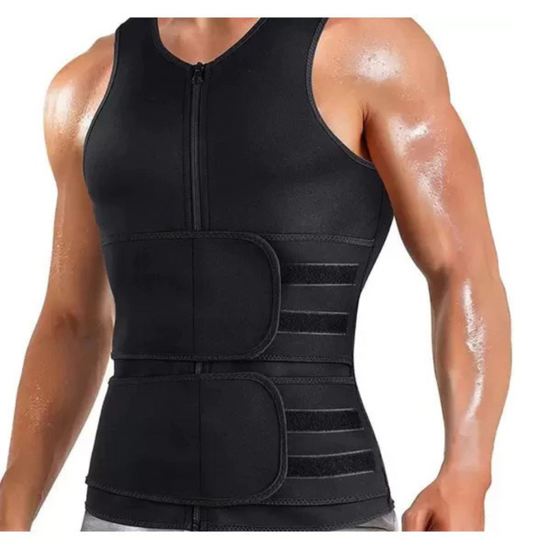 Cinta Modeladora Masculina Efeito Sauna