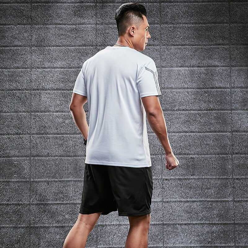 Conjunto Masculino Camiseta e Short Dry Fit