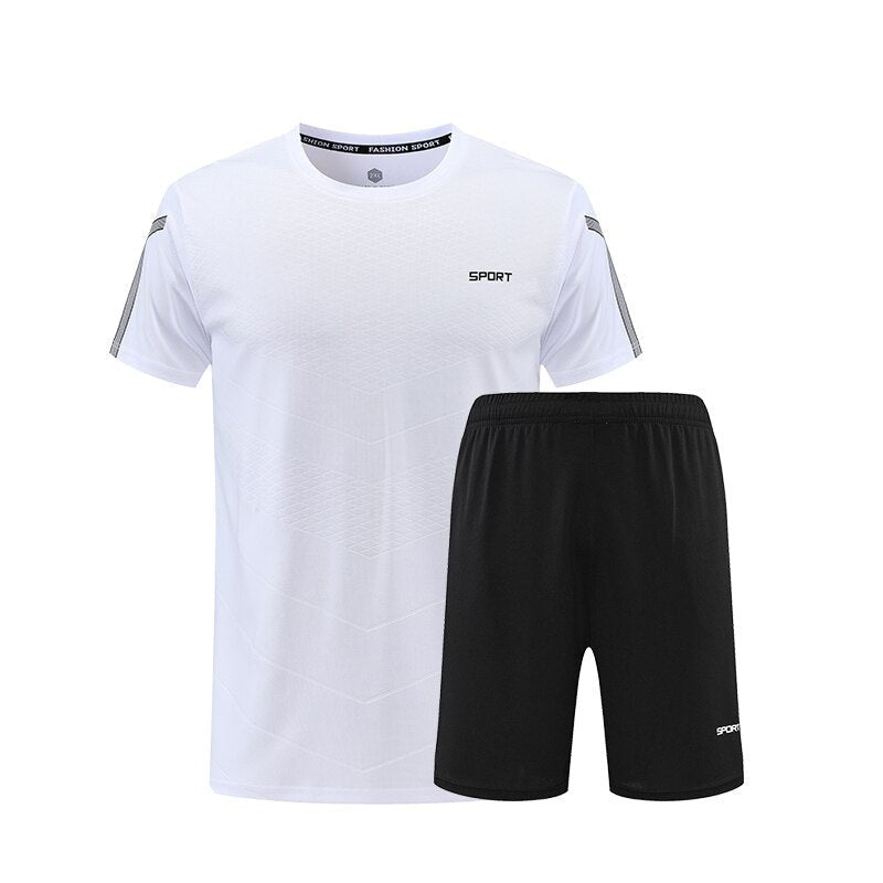 Conjunto Masculino Camiseta e Short Dry Fit