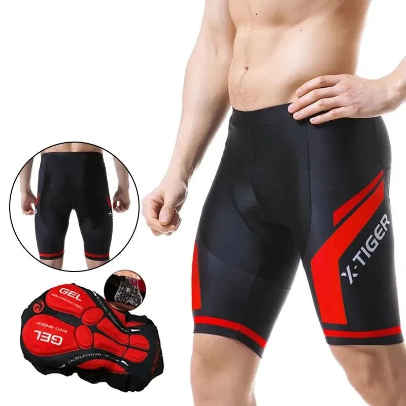 Bermuda Ciclismo Masculina com Gel X-TIGER Cycling