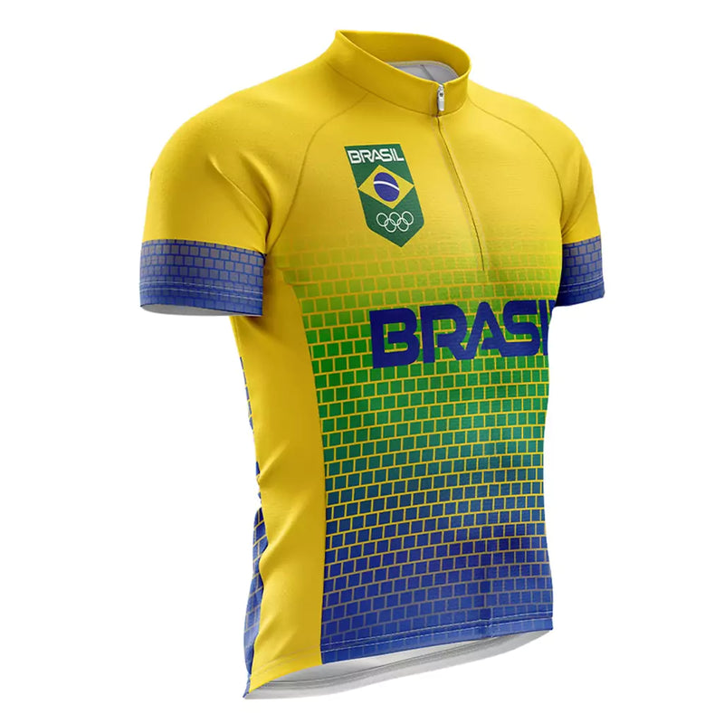 Camisa Ciclismo Brasil  Proteção UV 50+