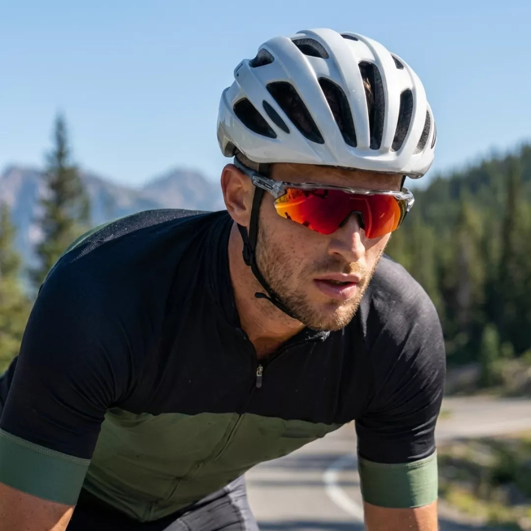Óculos de corrida UV400 RaceX Vision para ciclismo